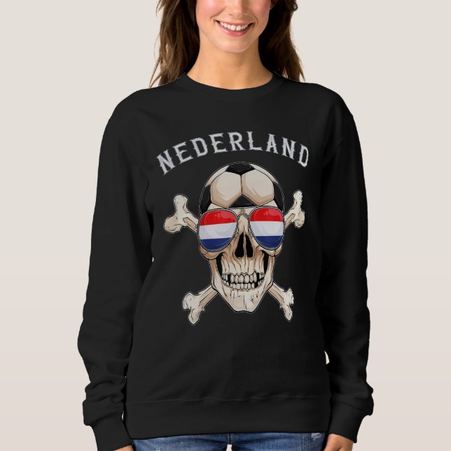 Moletom Holandesa dos Piratas de Futebol (Frente)