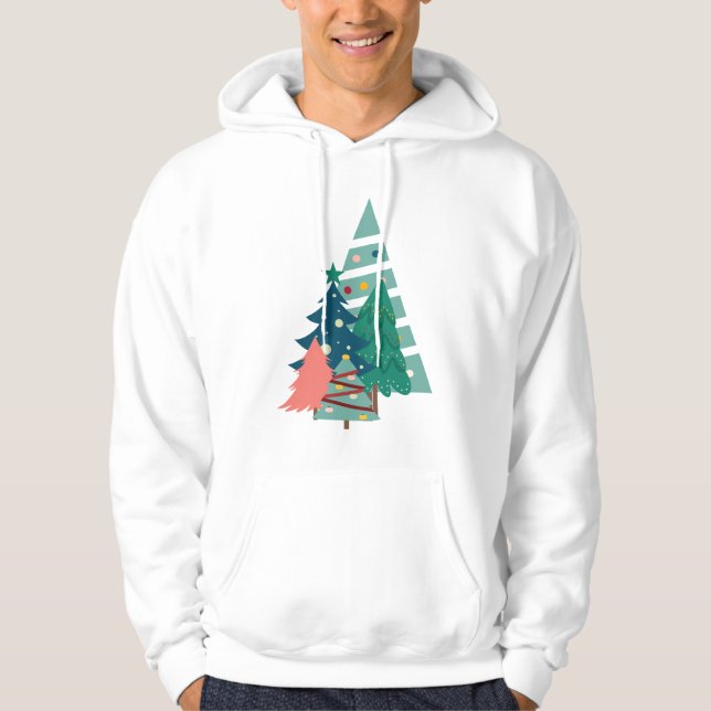 Moletom Holiday Evergreens Design (Frente)