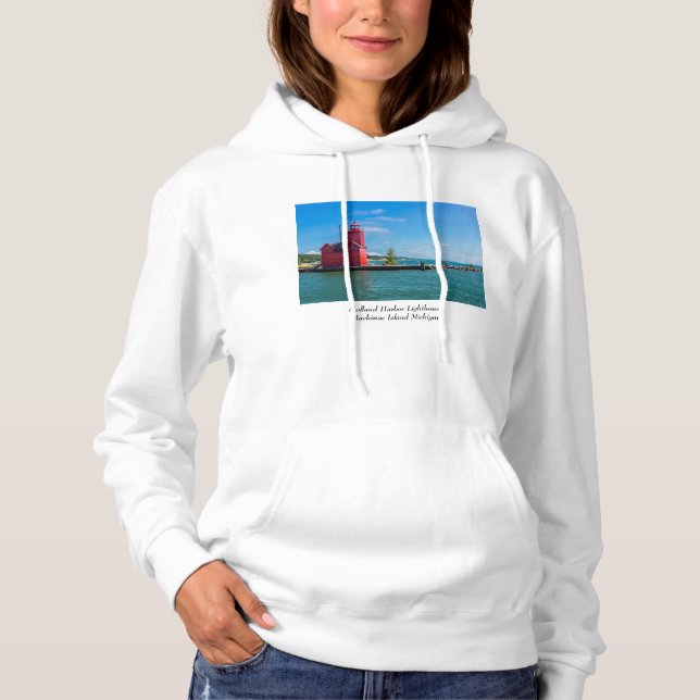 Moletom Holland Harbor Lighthouse Hoodie (Frente)