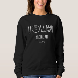 Moletom Holland Michigan Michigander Excelente Lagos Souve
