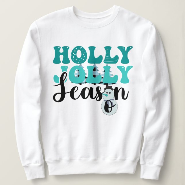 Moletom Holly Jolly (Frente do Design)