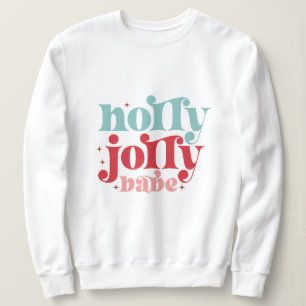 Moletom Holly jolly baby christmas