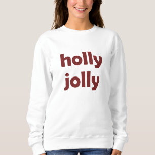 Moletom Holly Jolly Christmas Santa Claus Gift