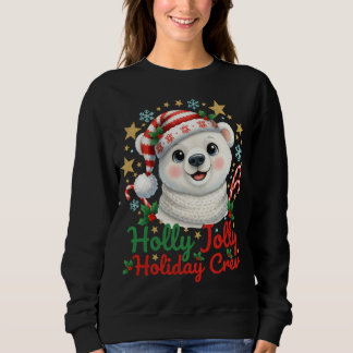 Moletom Holly Jolly Holiday Crew Sweatshirt