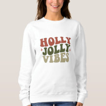 Holly Jolly Vibes Retro 1960s Presente de Natal