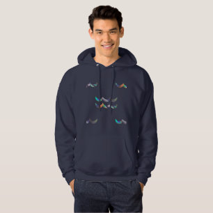 Moletom holograma aquarius mens hoodie casaco