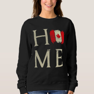 Moletom Home Canada Day Maple Proud Canadian Flag Canadá