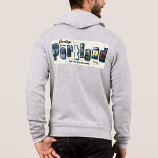 Moletom Home Hoodie Saudações de Portland