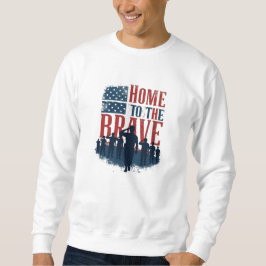 Moletom Home of the Brave Salute Tee