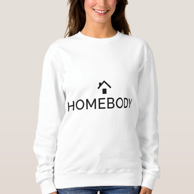 Moletom Homebody sweatshirt | Introvert Comfort Sweatshirt (Frente)