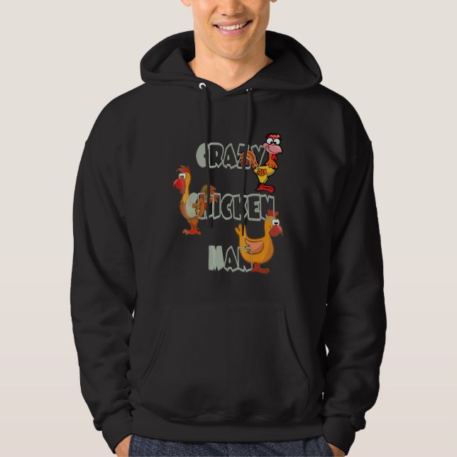 Moletom Homem de Galinha Louco (Frente)