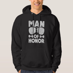 Moletom Homem de Honra Melhor Amigo Casamento Chuveiro Nup