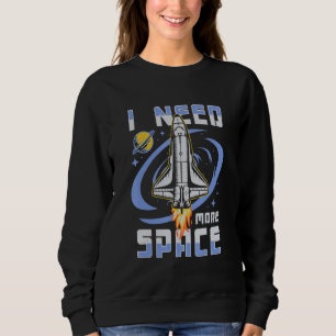 Moletom Homem Espacial Divertido Astronauta Retro Preciso