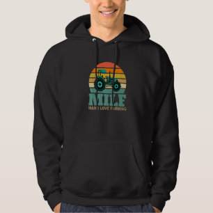 Moletom Homem Eu Amo Agricultura-M.I.L.F-Dizer Divertido A