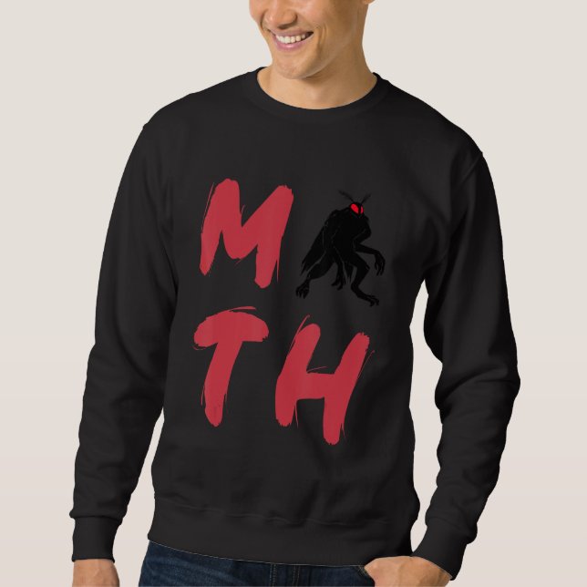 Moletom Homen-Moth Homem-Criptídeo Monstro Folclore Criatu (Frente)
