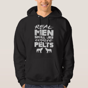 Moletom Homens de Verdade Cheiram como Pele de Coiote Temp