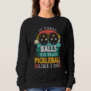 Moletom Homens É preciso bolas para jogar pickleball pickl