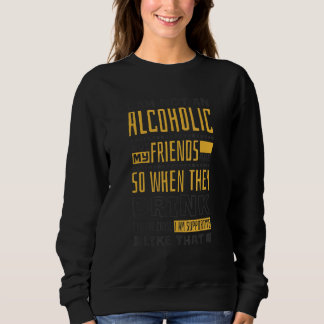 Moletom Homens que Bebem Álcool, Vinho e Cerveja 1