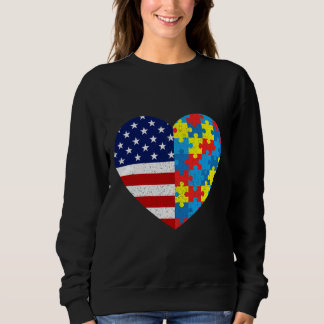 Moletom Homens Quebra-cabeça de Consciência do Coração de 