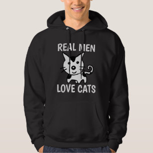 Moletom HOMENS REAIS ADORAM GATOS Black T-Shirts e Hoodies