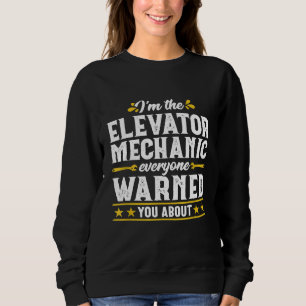 Moletom Homens Técnicos Mecânicos do Engenheiro Elevator