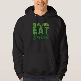 Moletom Homens Verdadeiros Comem Broccoli Vegan Vegetal Sa