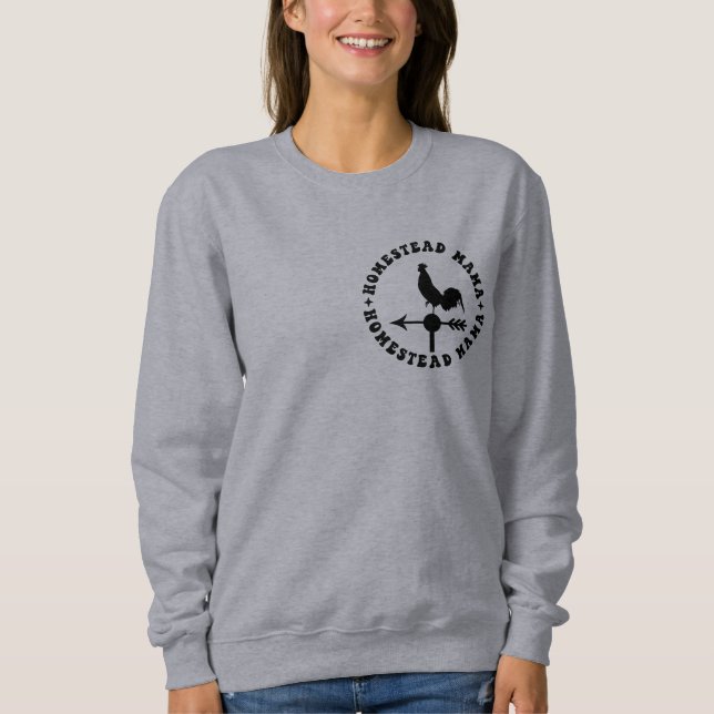 Moletom Homestead Mama Crewneck (Frente)