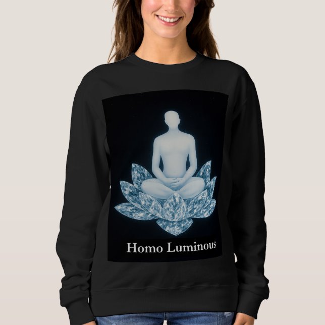 Moletom Homo Luminous Womens Sweatshirt (Frente)