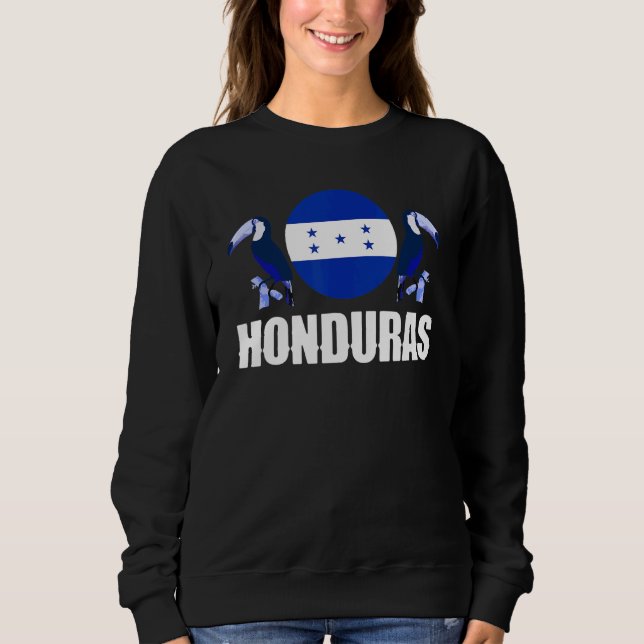 Moletom Honduras Honduran Honduras Flag National Animal Si (Frente)