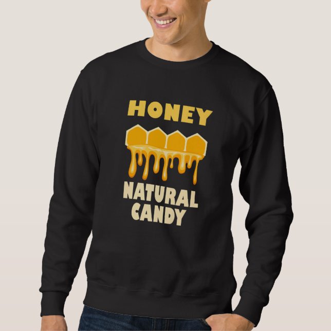Moletom Honey Nature Ironic Saying Cute Bees Wildlife   (Frente)