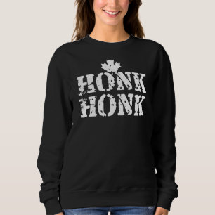 Moletom Honk Honk Canadian Truckers Rule Canadá Engraçado