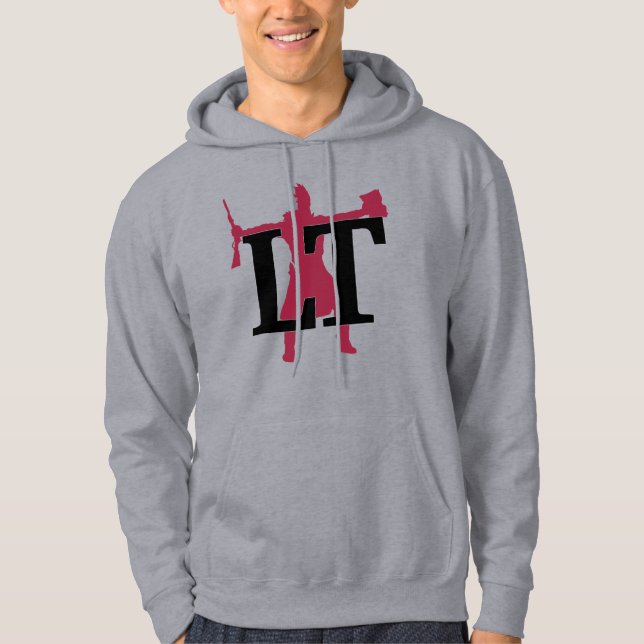 Moletom Hoodie adulto do Lawrence Times (frente e trás) (Frente)