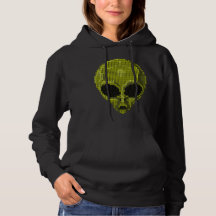 Hoodie Alienígena Verde