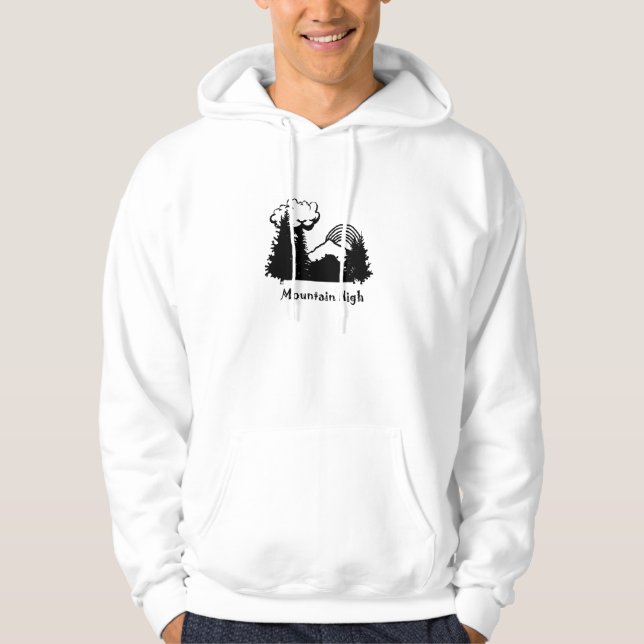 Moletom Hoodie alto da montanha (Frente)