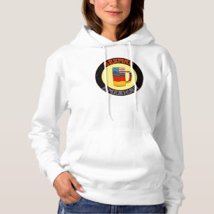 Moletom Hoodie americano alemão da caneca de cerveja da