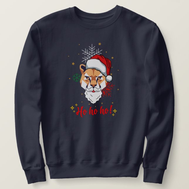 Moletom hoodie animal ho ho ho  (Frente do Design)
