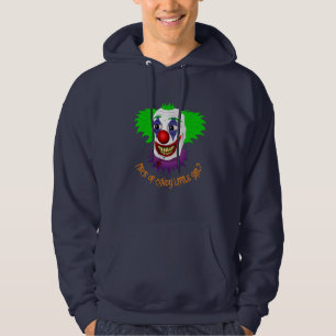 Moletom Hoodie assustador do palhaço