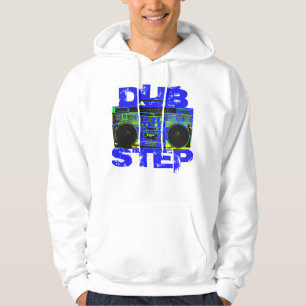 Moletom Hoodie azul de Dubstep Boombox