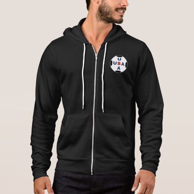 Moletom Hoodie black BALL USA (Frente)