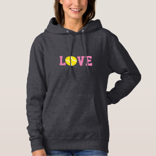 Moletom Hoodie bonito do tênis do AMOR para mulheres e