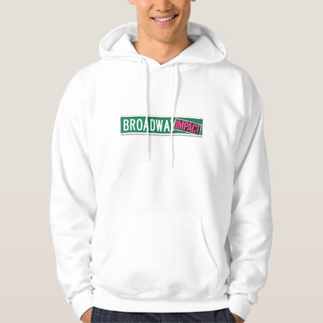 Moletom Hoodie branco (Frente)