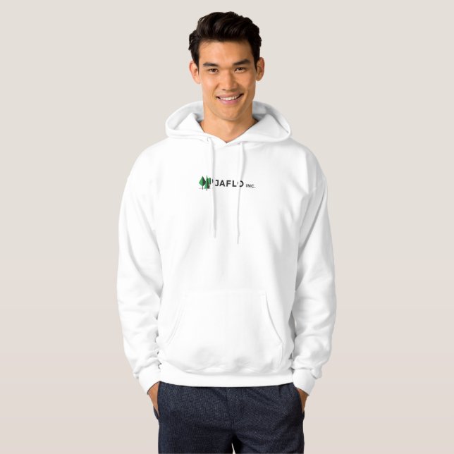 Moletom Hoodie branco (Frente Completa)