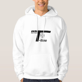 Moletom Hoodie Branco da Linha T
