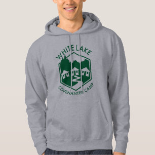Moletom Hoodie branco do lago