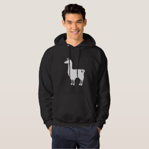 Moletom Hoodie branco do lama