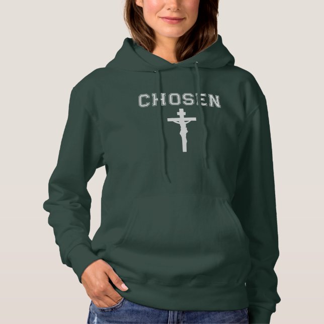 Moletom Hoodie Christian Sweatshirt Escolhida Baseada na F (Frente)