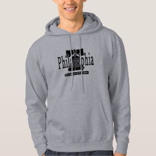 Moletom Hoodie cinzento de Philadelphfia da urze