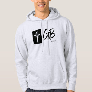 Moletom Hoodie clássico cristão   DEUS ABENÇOE   CULTO