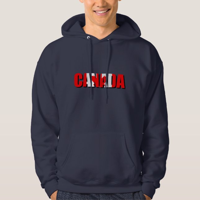 Moletom Hoodie com logotipo de Canadá (Frente)
