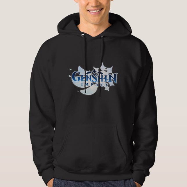 Moletom Hoodie Com Logotipo De Impacto De Genshin (Frente)